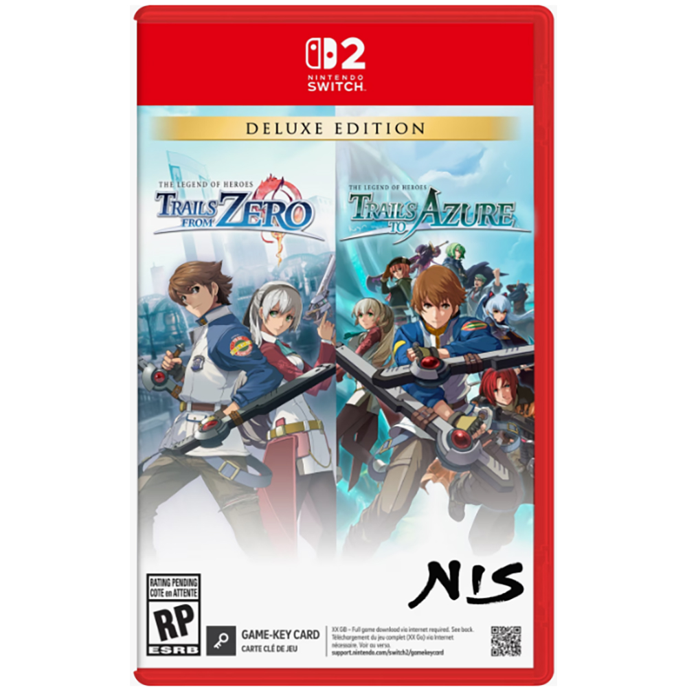 The Legend of Heroes: Trails from Zero and The Legend of Heroes: Trails to Azure - Deluxe Edition - Nintendo Switch 2