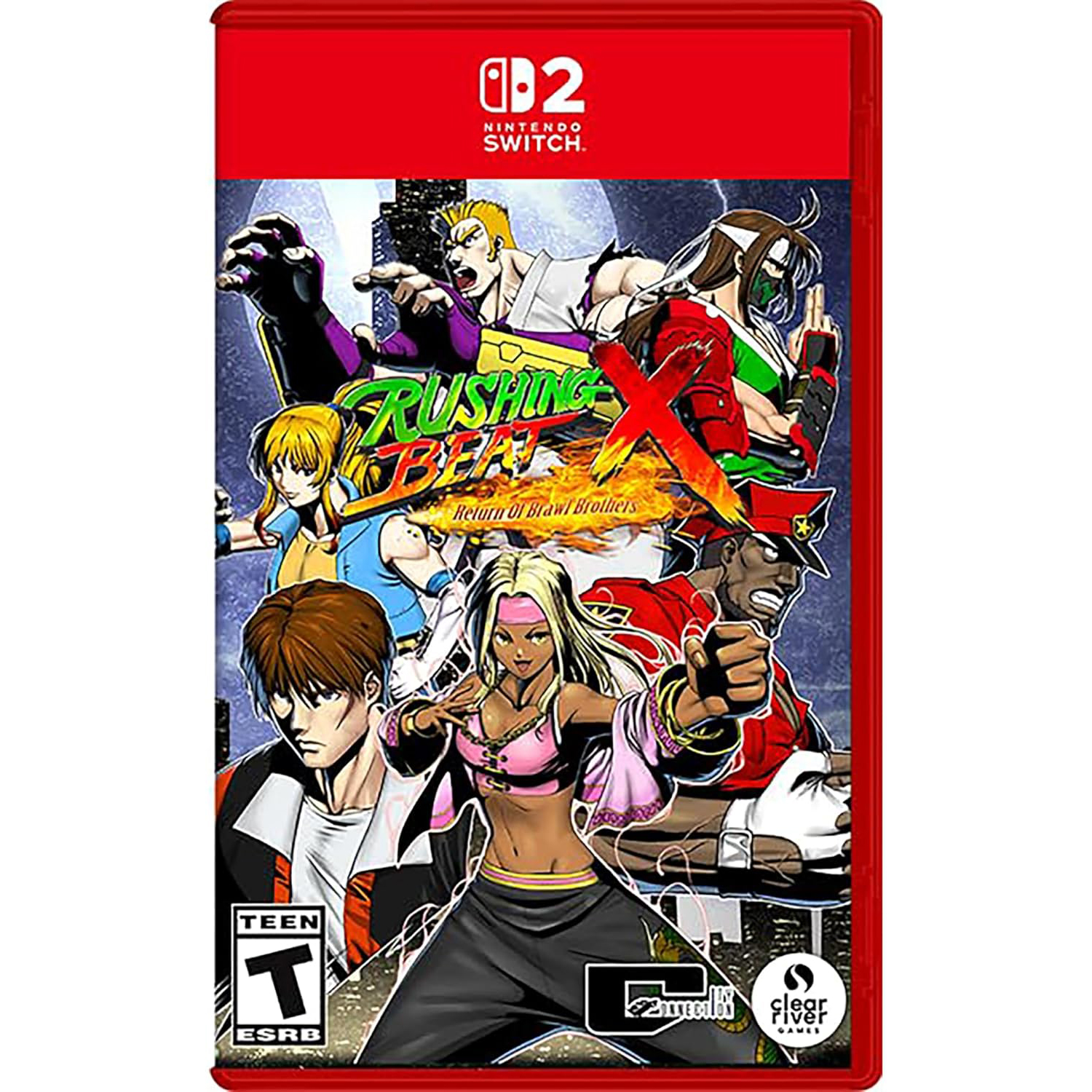 Rushing Beat X: Return of Brawl Brothers for Nintendo Switch 2