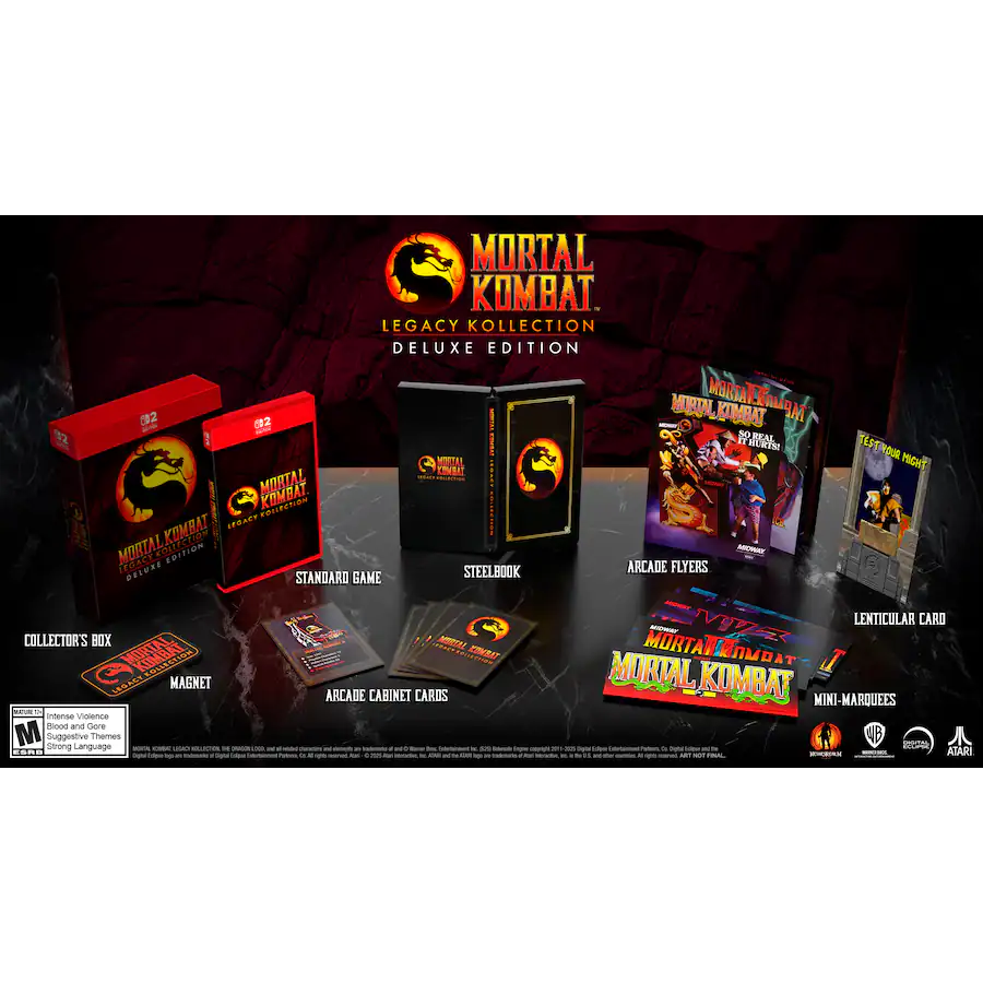 Mortal Kombat Legacy Kollection Deluxe Edition - Nintendo Switch 2