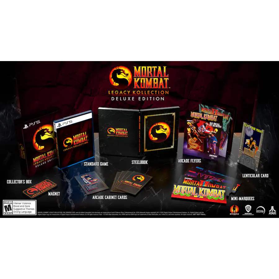 Mortal Kombat Legacy Kollection Deluxe Edition - PlayStation 5