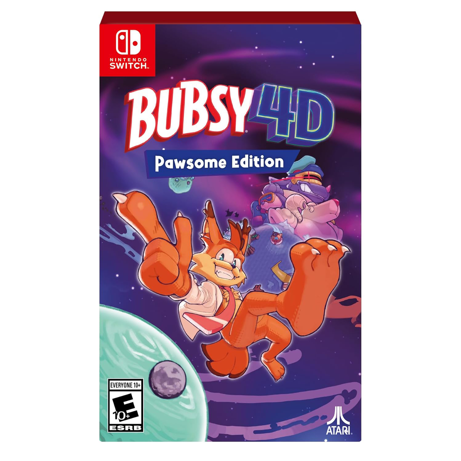 Bubsy 4D - Pawsome Edition - Nintendo Switch