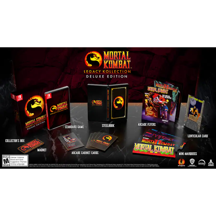 Mortal Kombat Legacy Kollection Deluxe Edition - Nintendo Switch