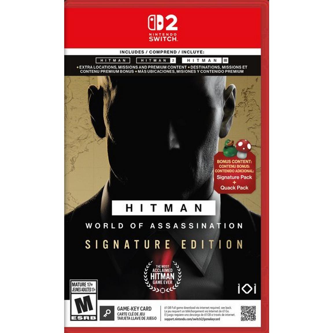 Hitman World of Assassination - Signature Edition - Nintendo Switch 2