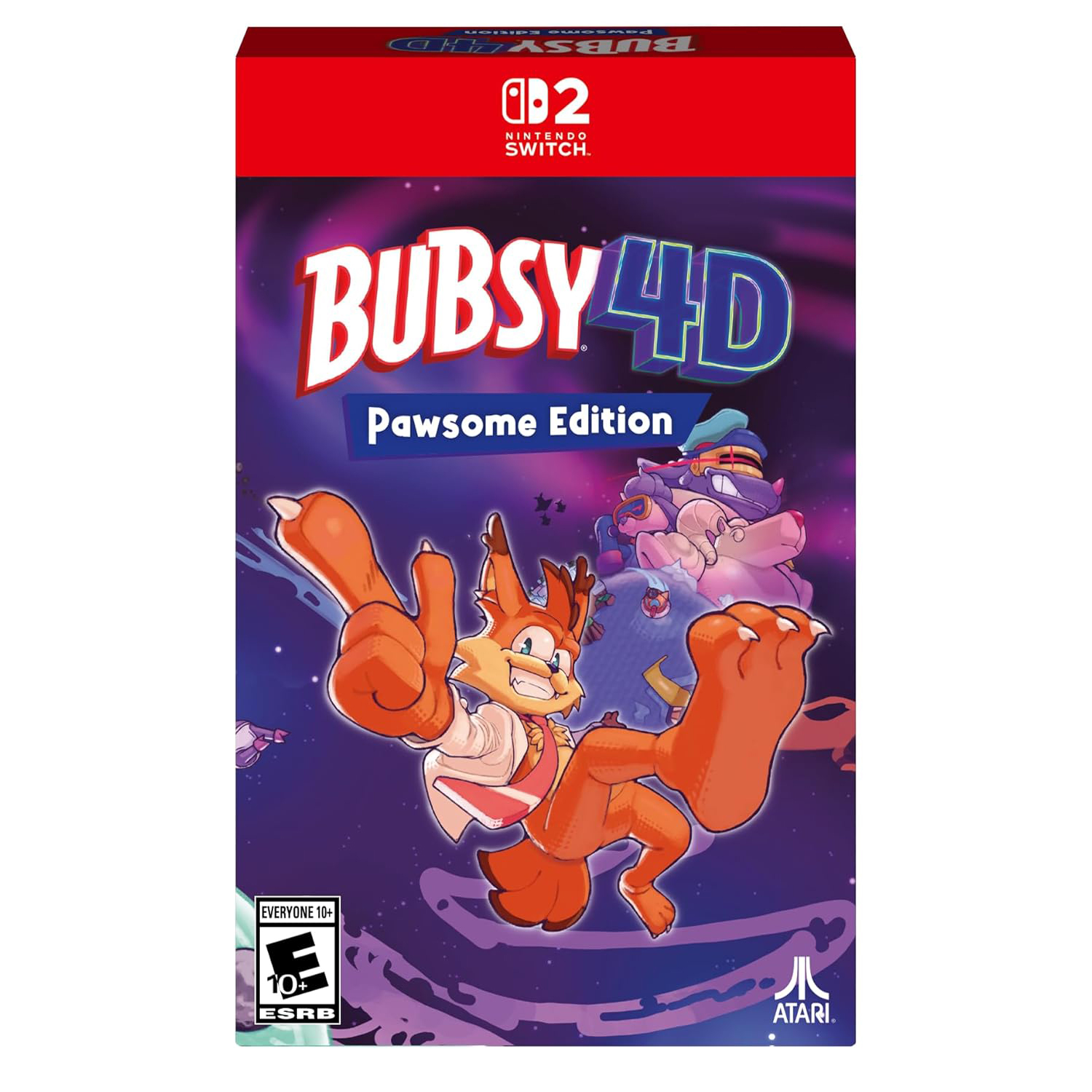 Bubsy 4D - Pawsome Edition - Nintendo Switch 2