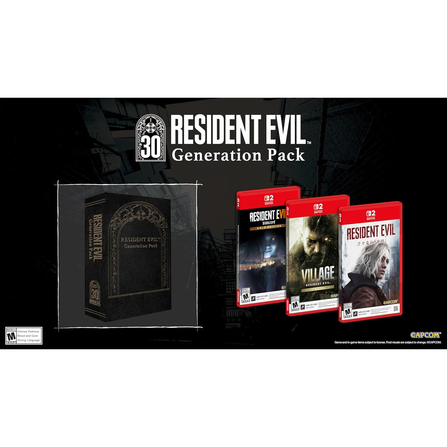 Resident Evil Generation Pack - Nintendo Switch 2