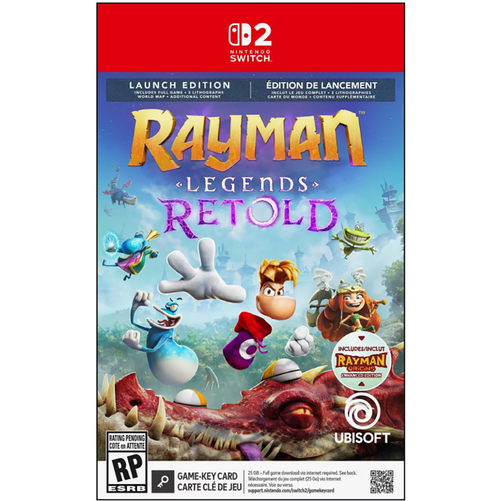 Rayman Legends Retold - Nintendo Switch 2